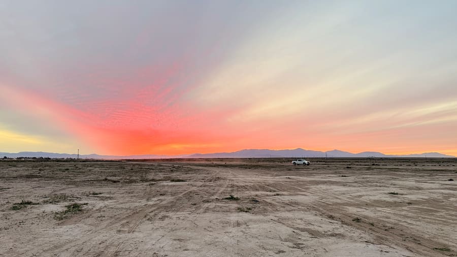 Sunsets on Mars.